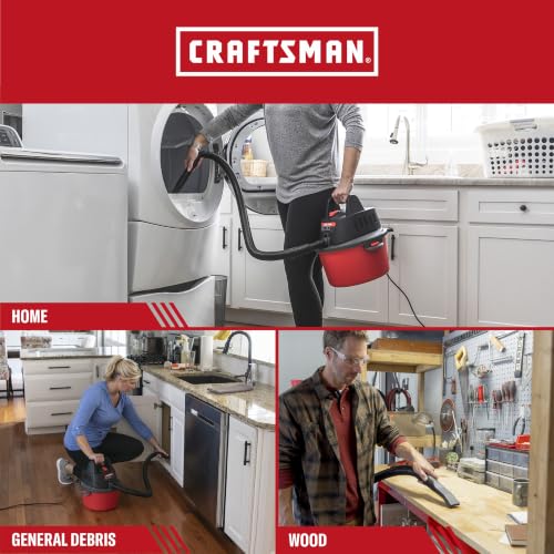CRAFTSMAN CMXZVBE38737 Genuine 2.5 Gal. Wet Dry Vac Filter Bags with Band | For General Debris, Fits Most CRAFTSMAN 2 to 2.5 Gallon Shop Vacuums and Powerhead Bucket Vac, 3-Pack - image 4