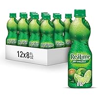 12-Pack ReaLime 100% Lime Juice, 8 fl oz bottle only .83-.10: eDeal Info