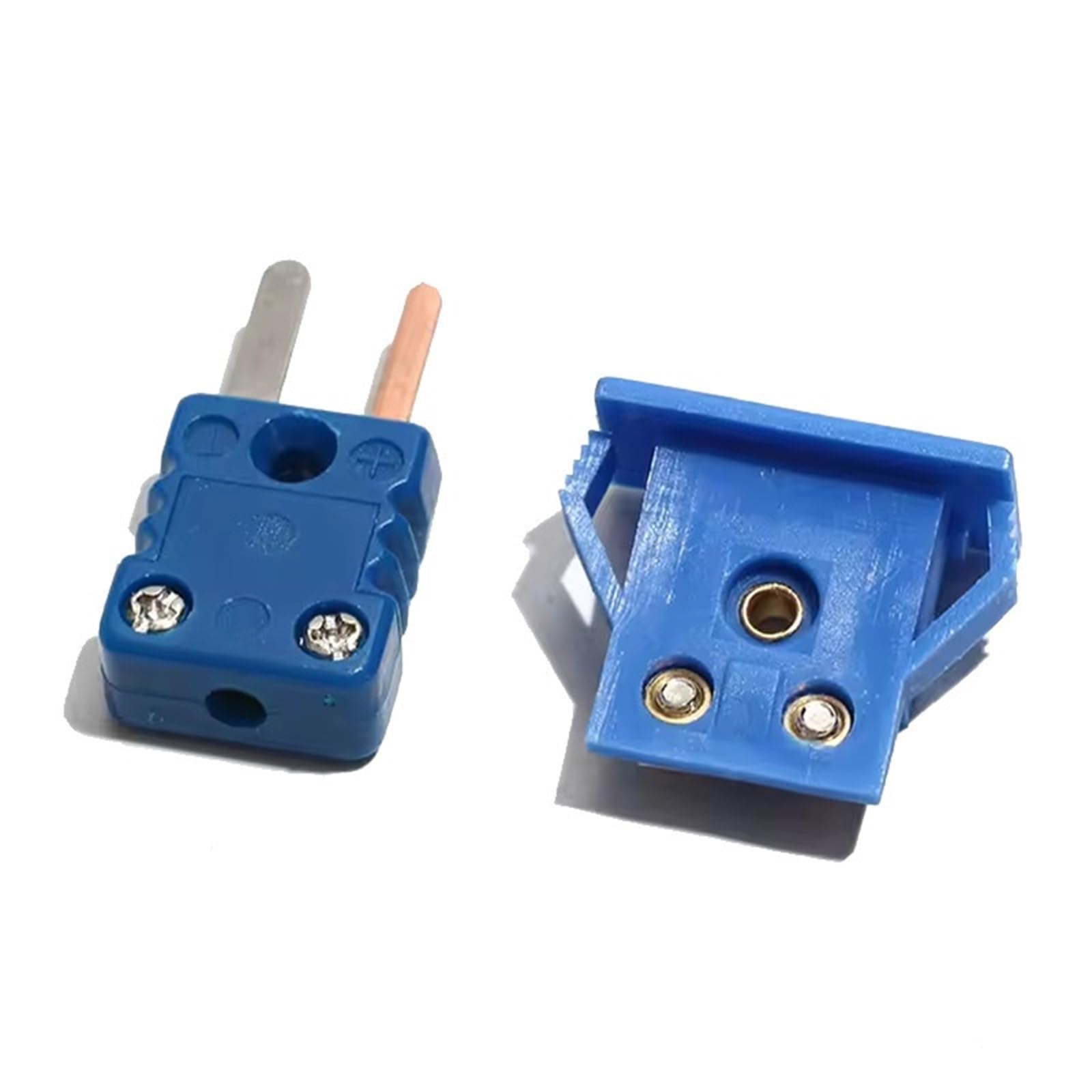 Typ KTJ RS Thermoelement-Stecker, Buchse, männlich, weiblich, Temperaturmesszubehör, gelb, Mini-Stecker, Sensor, 1 Stück(T Plug panel socket)