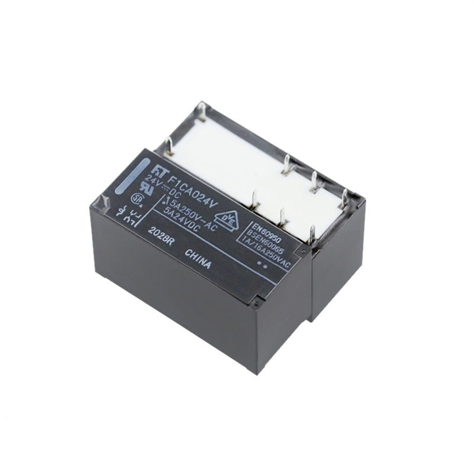 2PCS FT Relè di Potenza FTR-F1CA005V F1CA005V FTR-F1CA012V F1CA012V FTR-F1CA024V F1CA024V 5A 8PIN (Size : FTR-F1CA012V)