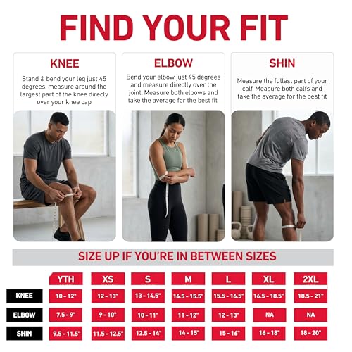 Image of McDavid Moisture Wicking HEX Technology Knee Sleeves for Women /Men, Elbows & Shins Protection, Hex Pads