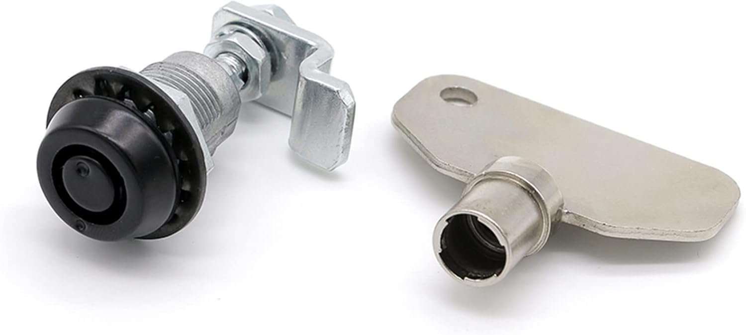Zinc Alloy Gas Meter Cam Lock Key Electric Meter Door Cabinet Box Latch Locks for Hardware Tool 1Pcs(One Slot)