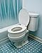 Essential Medical Supply Toilet Seat Riser for Elongated Bowl with 3.5