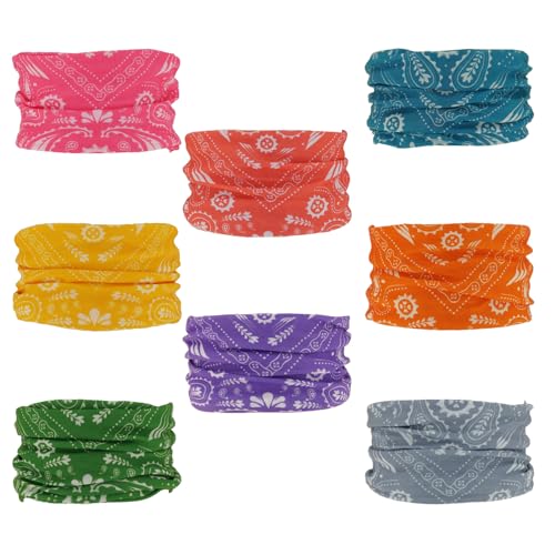 8 Bandanas Multifonctions running et randonnée pour protéger le visage du vent - 2