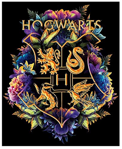 Diamond Painting Kits for Adults & Kids - DIY Hogwarts Badge 5D Diamond Art Painting by Number Kits, Adults' Paint by Diamond Kits (12â€ x 16â€)
