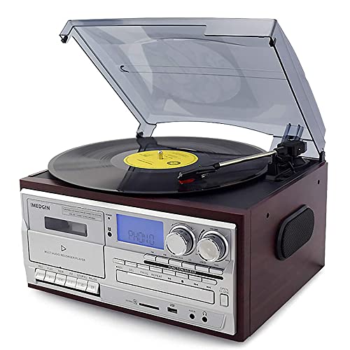 Tourne-Disque Bluetooth Tourne-Disque Vinyle Gramophone Vintage Enregistreur USB 3 Vitesses Multifonction CD Ra Chaque… - Les Beatles, Paul McCartney, John Lennon, RIngo Starr, George Harrison Tourne-Disque Bluetooth Tourne-Disque Vinyle Gramophone Vintage Enregistreur USB 3 Vitesses Multifonction CD Ra Chaque…