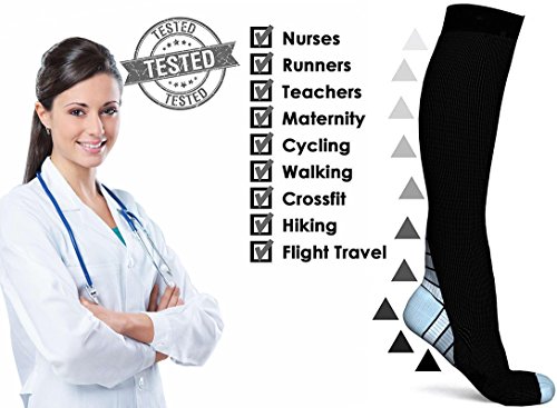 LJ Sport Calze a Compressione per Uomo e Donna