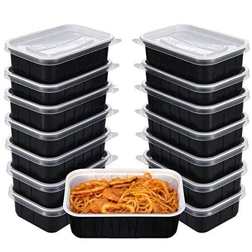 OTOR Bento box Meal Prep containers with clear Airtight Lids 24oz Lunch