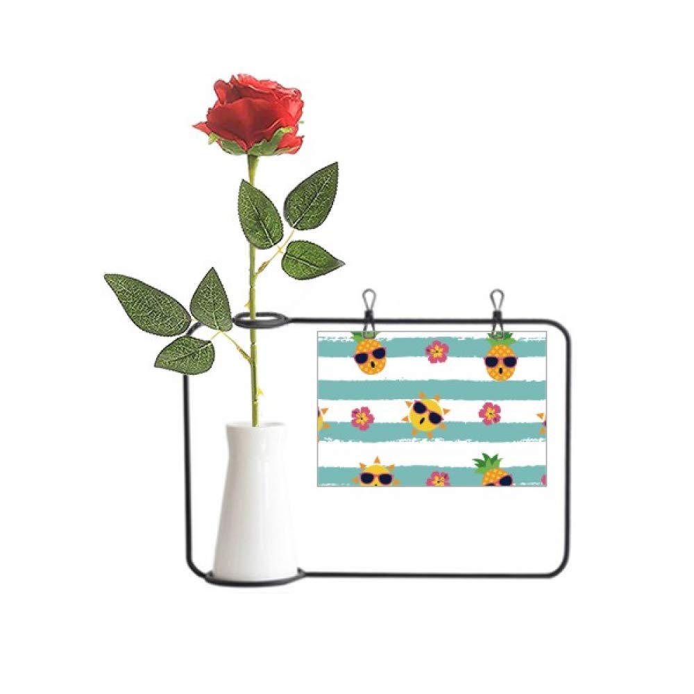 Fleur de rivière en vase suspendu pour embellir votre salon et terrasse couverte