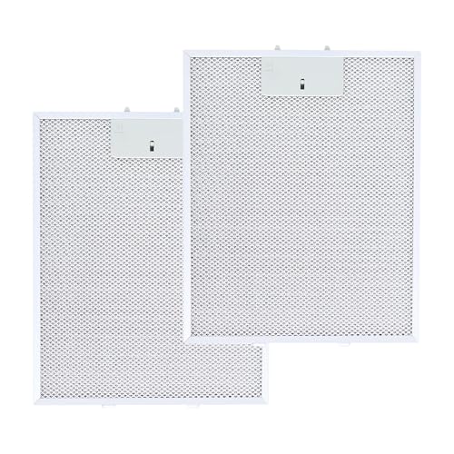 Filtre de hotte aspirante en aluminium - Lot de 2 filtres de rechange multi-tailles
