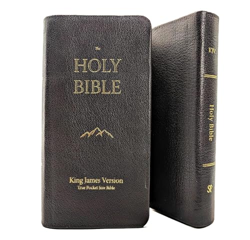 Goatskin Leather KJV Pocket Bible