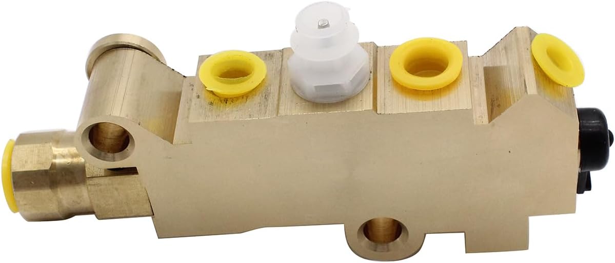 PV2 Brass Proportioning Valve Disc/Drum Disc Front Drum Rear Brass Brake Compatible with 1978-1987 Chevy Mopar GMC Full Size Truck