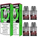 Vaporesso Vibe Dual Mesh Pods [0.6/0.8 | 2 x 2 Packs] - 4 Pack - Available in 0.6/0.8, 0.7/1.0, Compatible with full Vaporesso Vibe Series Kits - No Nicotine