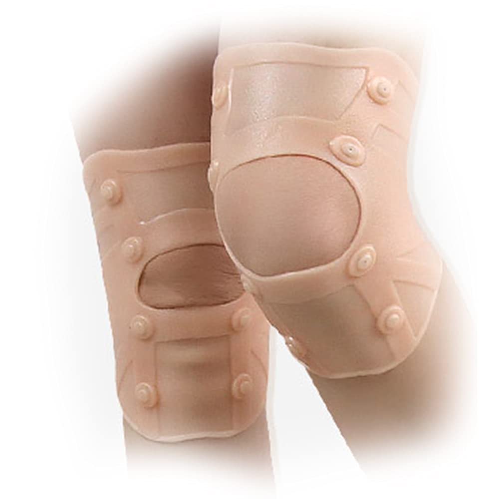 Ginocchiere lunghe compresse con fascia regolabile in velcro