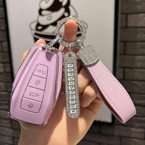 Funda de TPU para llave de coche Geely Borui evita roturas 2