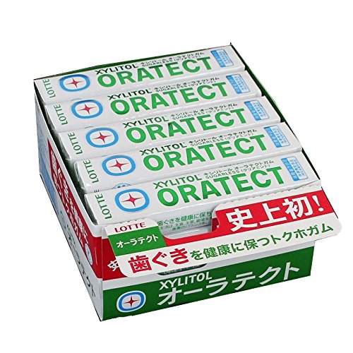 Amazon.co.jp: ロッテ キシリトール オーラテクトガム(クリアミント