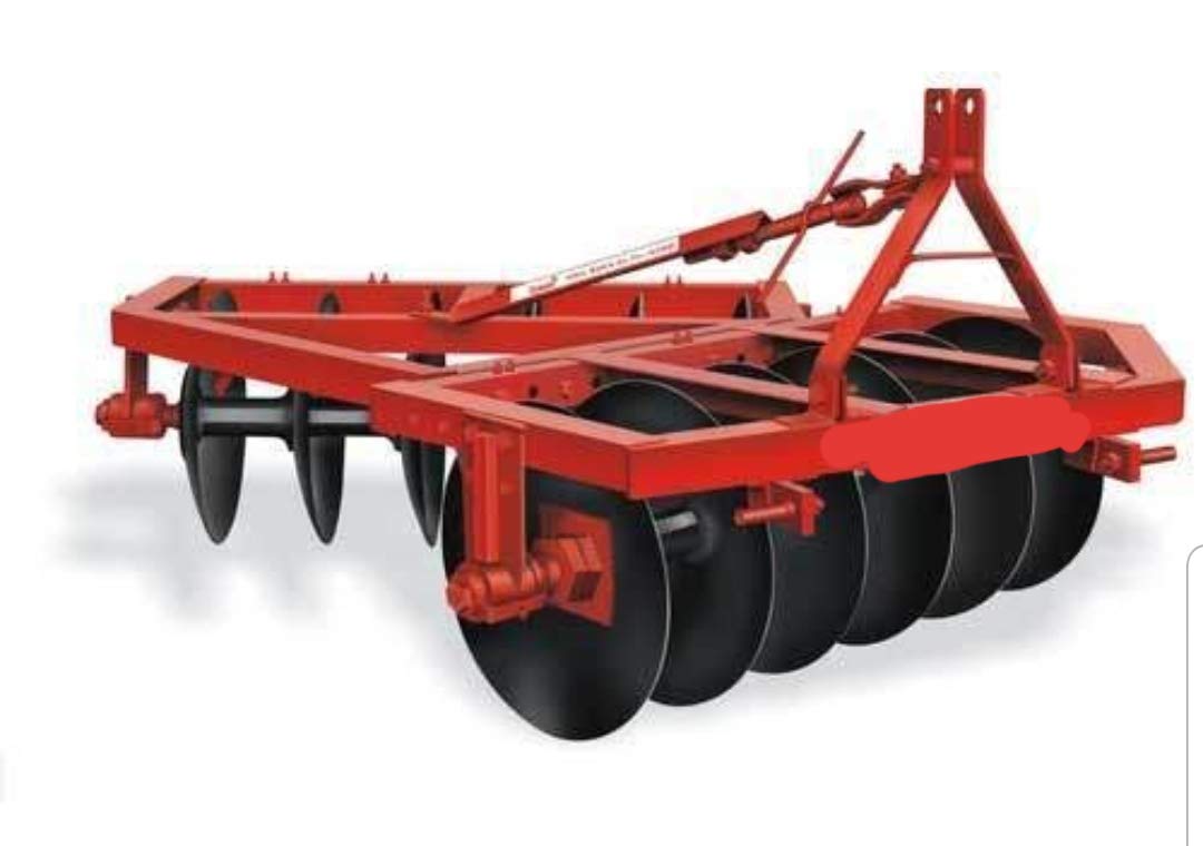 SHERE Punjab Agro Industries Carbon, Boron Offset Disc Harrow, for Agriculture