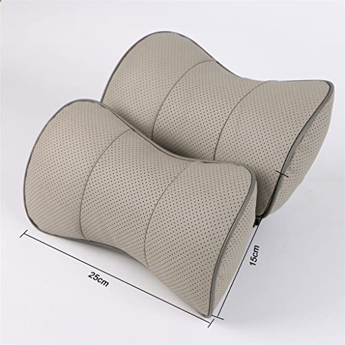 Almohada de Cuero Protectora para Reposacabezas de Coche miniatura 7
