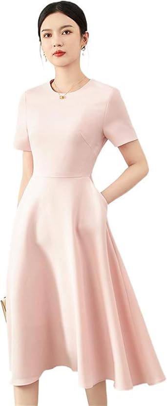 Women's Dress for Summer Loose Fit Commuter Short Sleeve Tops