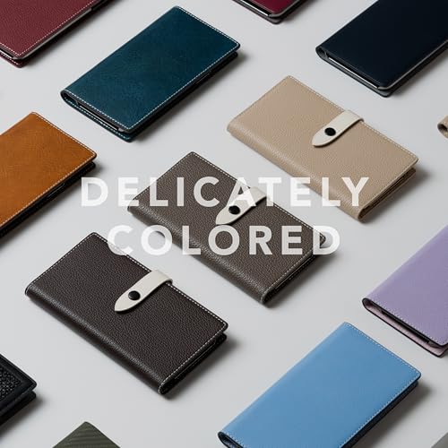 SLG Étui portefeuille en cuir pleine fleur pour iPhone 15 – Édition D8 – Étui à rabat amovible avec coque MagSafe en TPU – Méthode faite à la main – Boîte cadeau incluse (marron crème) – vue 5