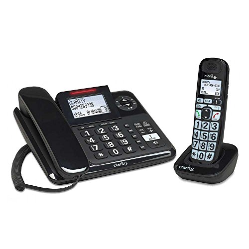 Teléfono amplificado Clarity E814 con extensión miniatura 1