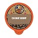 Crazy Cups Flavored Coffee, for the Keurig K Cups 2.0 Brewers, Coconut Bunny, 22 Count