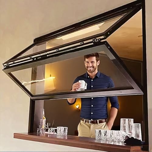 Fenêtre coulissante verticale sans rail pour éviter les chutes