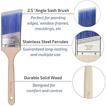 Bates Paint Roller - Paint Brush, Paint Tray, Roller Paint Brush, 11 Piece  Home Painting Supplies, Foam Brush, House Painting Tray, Painting Tools, ...