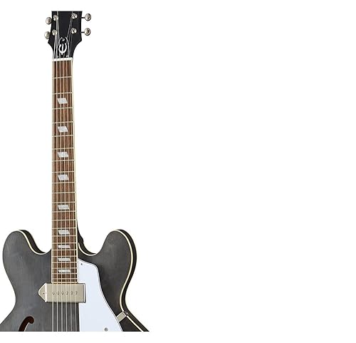 Amazon.com: Epiphone Casino Hollowbody Worn, Ebony : Musical
