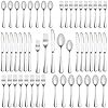 50 Piece Silverware Set Service for 10,P...