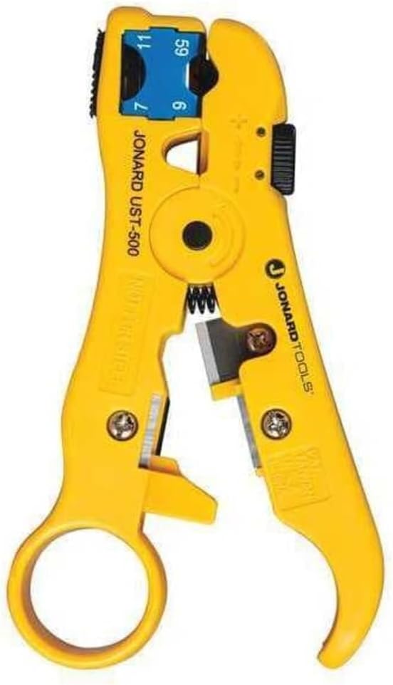 Jonard UST-500 Universal Cable Stripper for RG59/6 and 7/11 Coax Cables