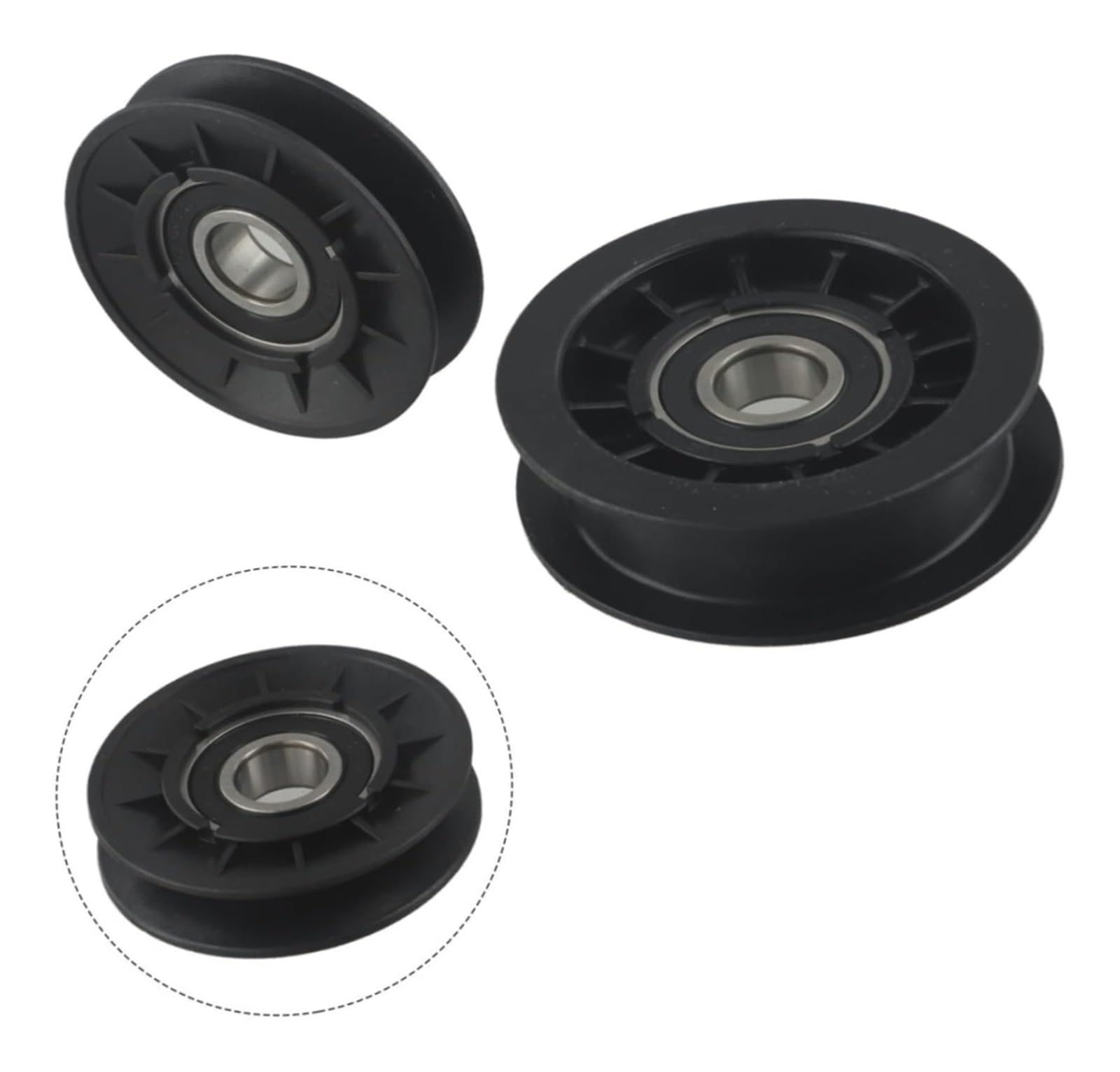 For Husqvarna for trattorino rasaerba, kit cinghia di trasmissione con puleggia folle for L107 L111 LA110 LA120 GX20006 GX20286 GX20287, parti di ricambio