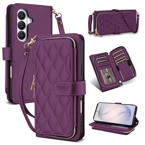 �ySucctopy�z�K�p��Galaxy S26 �P�[�X �蒠�^ �V�����_�[ ���|�� �΂ߊ|�� �p�̃M�����N�V�[ s26 �P�[�X �ϏՌ� �㎿PU���U�[ �p��samsung galaxy s26 �J�o�[ ��e�ʎ��[ �p��SC-51G/SCG36/SM-S94
