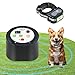 Plkm 2026 Newest Dog Wireless Fence Intelligent Pet Electric Containment System, Transmitter AI Smart Alarm Dog Out of Range Reminder, 360° Strong Signal Coverage, Display Receiver Battery Level