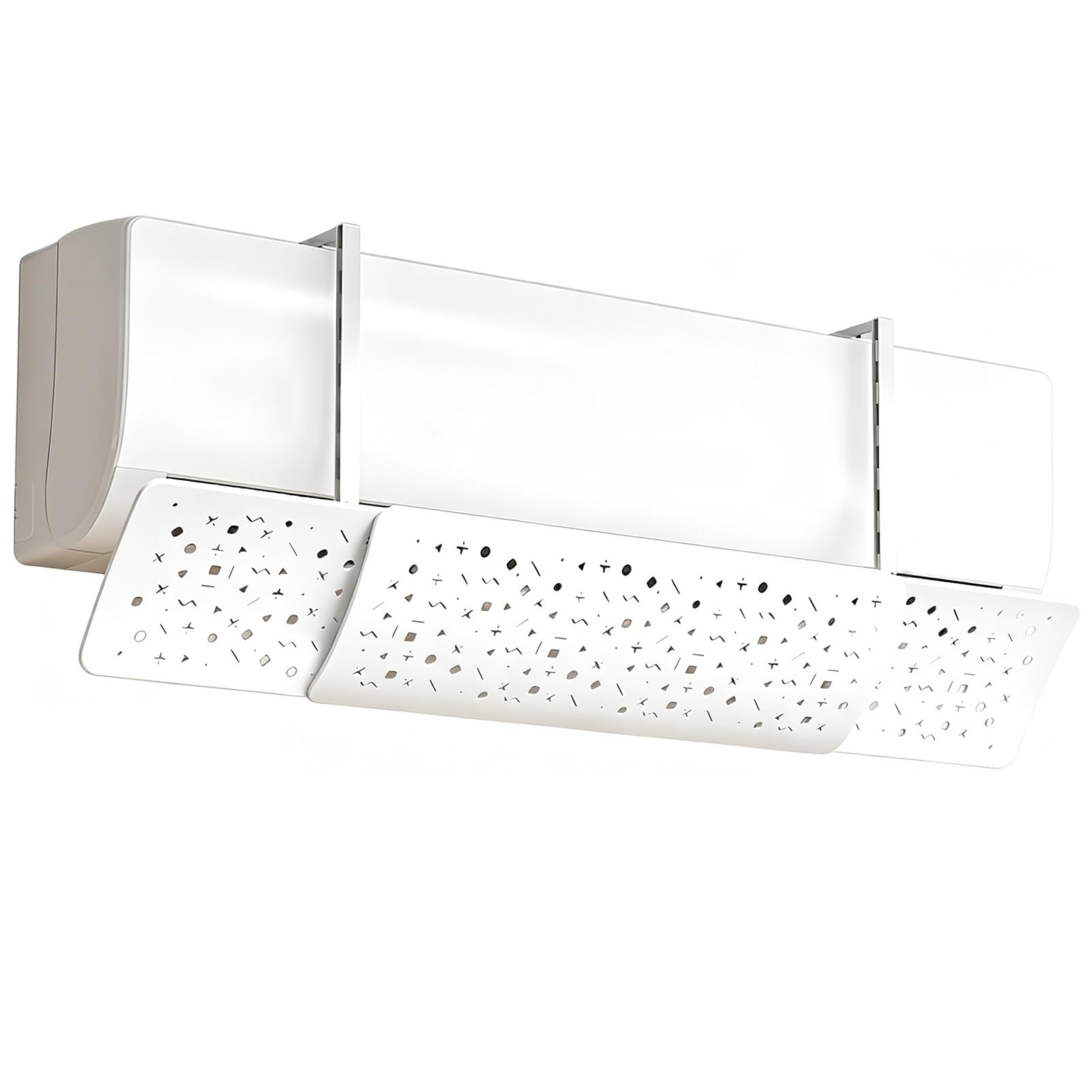 50-88cm Retractable Air Conditioner Deflector, Adjustable AC Vent Deflector