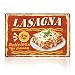 Doodlream Lasagna Kitchen Sign Wall Decor Try Italy Delicious Food Restaurant Metal Tin Sign Vintage Poster for Home Dinner Room Cafe Bread Shop Wall Decor Gift 8" x 12"