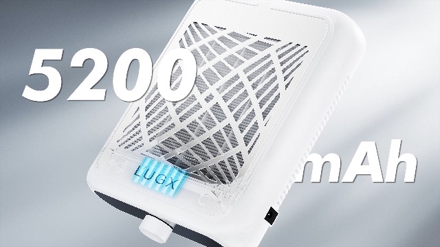 Amazon.com: L'UGX Rechargeable Nail Dust Collector with 2