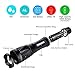 COSOOS 2 Pack UV Flashlight Blacklight, 2 in 1 LED Tactical Flashlight & 395nm Black Light Pet Urine Detector for Dog/Cat Urine, Dry Stains, Bed Bugs, Scorpions