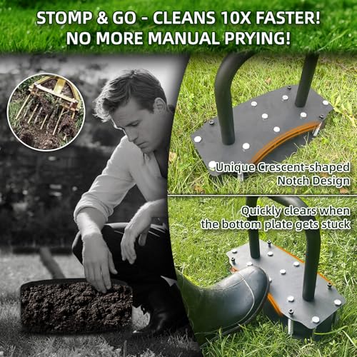 Herramienta manual con 11 púas para airear césped miniatura 5