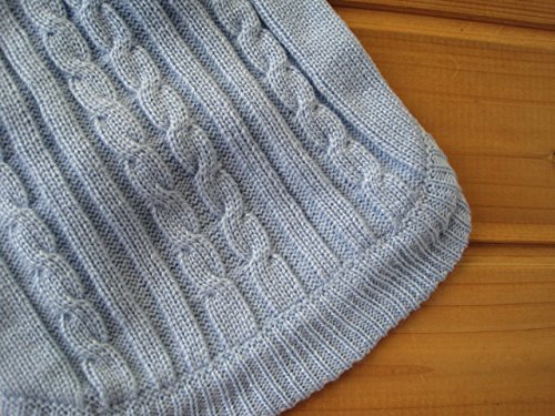 Fami Small Dog Sweaters Knitted Pet Cat Sweater Warm Dog Sweatshirt Dog Winter Clothes Kitten Puppy Sweater(Skyblue,L) #TOP5