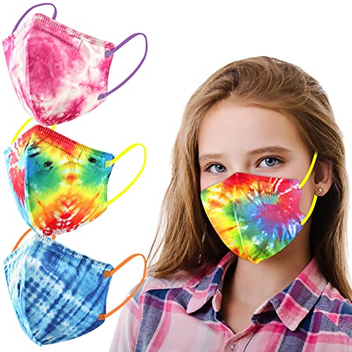 Vaingarb Kids' Disposable Face Masks, 30-Count Pack