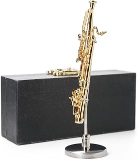 Odoria 1/12 Miniature Bassoon Dollhouse Musical Instruments Accessories