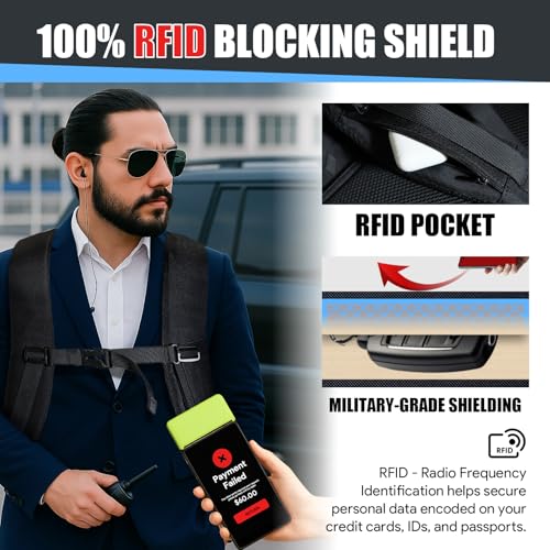 Travel Backpack, Expandable 50L Carry On Backpack, Extra Large Anti-Theft TSA Flight Approved Large Weekender Daypack Bag for Men and Women, Waterproof Pocket Lightweight Travel Gifts for Men, Black2