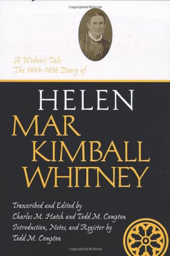 Buy A Widow's Tale: The 1884-1896 Diary of Helen Mar Kimball Whitney (Life Writings of Frontier Women) — BookShops.in
