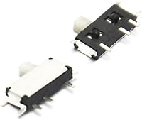 Vista 4 de Gikfun Micro Slide Switch Toggle Switch SMD On/Off 7 Pin for Arduino (Pack of 20pcs) AE1073