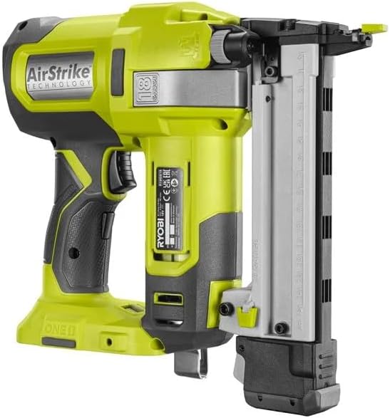 Side view of Ryobi R18S18G-0 Cordless Stapler