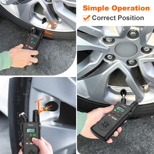 VXDAS 2-in-1 TPMS Tool with Gauge