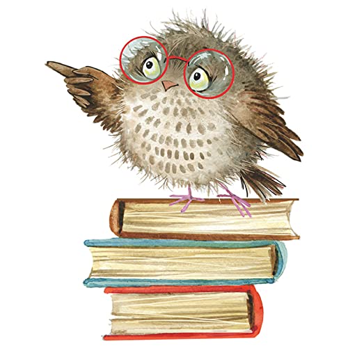 Hgkncf 415 Funny Animal Wall Decals Diy Window Stickers Peel & Stick Wall Art For Kids Room Toddler Classroom Nursery Baby Bedroom Wardrobe Library Decor thumb #6