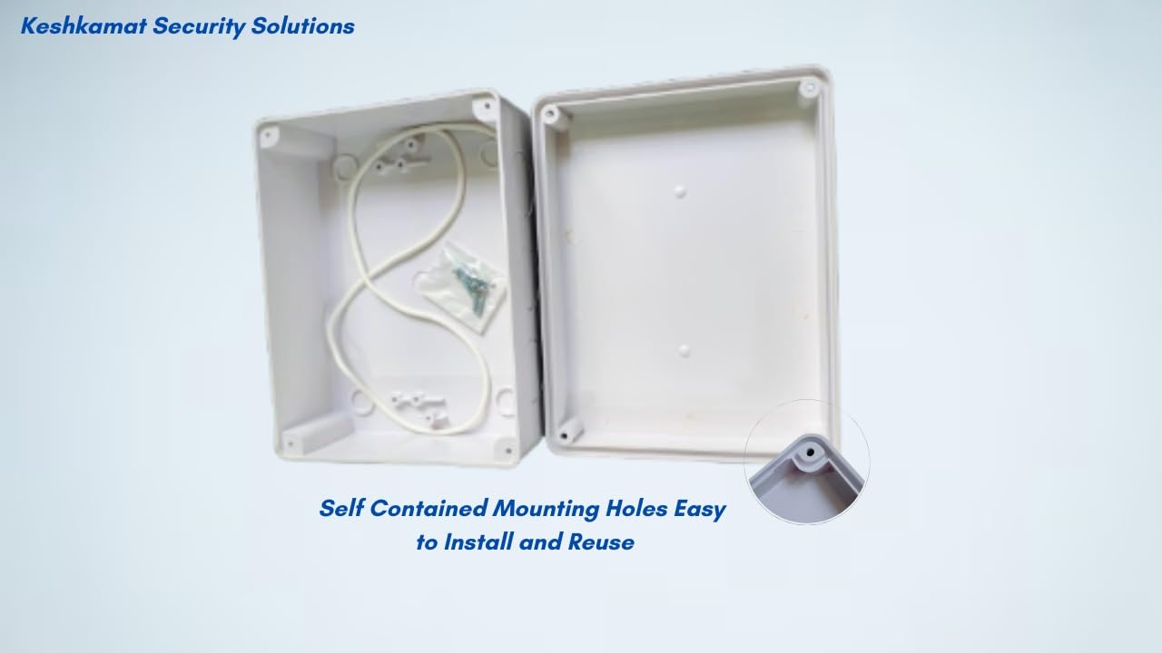 ABS Junction Box (JJB-200) | IP65 Waterproof | 200x155x80 mm 3