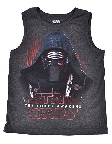 Star Wars The Force Awakens Big Boys Screenprint Tank Top